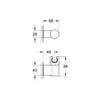 Image de GROHE Support Mural pour Douchette Rainshower 27055000 (Import Allemagne)