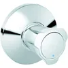 Image de FaÃ§ade Robinet D'ArrÃªt soupape UP COSTA marquage bleu, EBT 20-80 mm chromÃ© GROHE