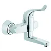 Image de GROHE 32792000 7809460 Euroeco SpÃ©cial Mitigeur de lavabo Ã  levier simple pour montage mural 120 mm ChromÃ©