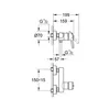 Image de Grohe Mitigeur monocommande Douche Concetto 32210001