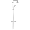 Image de Colonne thermostatique TEMPESTA COSMOPOLITAN GROHE 27922000 - tÃªte Ã 16 cm & douchette 2 jets