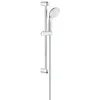 Image de Ensemble TEMPESTA 100 GROHE 27598001 - douchette 2 jets + barre 62 cm + flexible 175 cm - Chrome