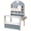 Image de Marchande Enfant En Bois Avec Comptoir LatÃ©ral - Roba - Gris Et Blanc