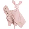 Image de Roba Doudou Lapin Bio "Lil Planet" 40 X 40 Cm CertifiÃ© Gots - Rose-Mauve