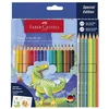 Image de Crayon de couleur Grip Dinosaure 24 pcs