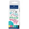 Image de 6 feutres Pitt artist Pen Lettering Pastels