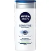 Image de Nivea - Sensitive - Gel Douche 3en1 Visage Corps&cheveux Shampoing Homme 250 Ml