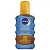 Image de Nivea Crème Solaire et Huile Protectrice Activatrice de Bronze Spf20 200 ml