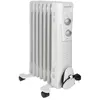Image de Radiateur bain d'huile 7R 1500W Clatronic RA 3735 Blanc