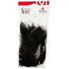 Image de Plumes - Noir - 10-15 cm - 15 pces