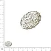 Image de Perle Shamballa -Ovale - 1,6 x 1,1 cm- Cristal