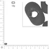 Image de Rocailles Farfalles - Noir mat - 3,2 x 6,5 mm x 18 g