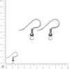 Image de Crochets d'oreilles - 20 mm - Acier chirurgical x 3 paires