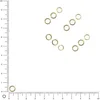 Image de Anneaux - doré - 7 mm - 25 pcs