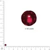 Image de Perles Renaissance - Rouge classique - Ø 4 mm x 85 pces