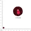 Image de Perles Renaissance - Rouge classique - Ø 6 mm x 45 pces
