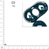 Image de Rocailles Farfalles - Anthracite - 2 x 4 mm x 18 g