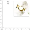Image de Rocailles Farfalles - Or brillant - 2 x 4 mm x 18 g