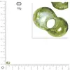 Image de Rocailles Farfalles - Vert marin - 3,2 x 6,5 mm x 18 g