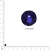 Image de Perles Renaissance - Prune - Ø 4 mm x 85 pces