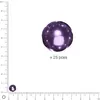 Image de Perles Renaissance - Lilas - Ø 8 mm x 25 pces