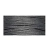 Image de Cordon ciré armé nylon - gris foncé - 0,6 mm - 10 m