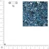 Image de Miyuki Delicas 10/0 transparent rainbow - Bleu azur DBM0058 - 9 g