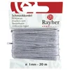 Image de Cordon bijou - gris - 1 mm x 20 m