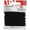 Image de Cordon bijou - noir - 1 mm x 20 m
