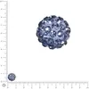 Image de Perle Shamballa - Ø 10 mm - Bleu clair