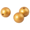 Image de Boules en bois percées ø 15 mm 15 pcs Noir mat