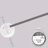 Image de Ruban satin - rouleau de 10 m x 0,3 cm - Argent