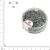 Image de Rocaille Metallic dépoli dé - Anthracite - 3,4 mm x 15 g