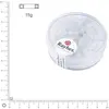 Image de Rocailles Arktis dépolies dés - Blanc - 3,4 mm x 15 g