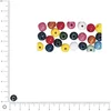 Image de Perles en bois - Polies - Multicolore - 6 mm - 115 pcs