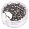 Image de Perles de rocaille 3 mm Anthracite brillant