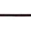 Image de Bande de cuir synthétique métallique plat Anthracite 3 mm