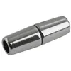 Image de Fermoir magnétique olive 28 x 9 mm Couleur argent