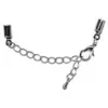 Image de Fermoir pour Bijou Assemblé ø 2 mm Couleur argent