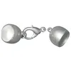 Image de Fermoir Décoratif Dépoli ø 10 mm Couleur argent
