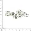 Image de Anneaux - Ø 7 mm - Argenté vieilli - lot de 10