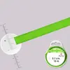 Image de Ruban satin - rouleau de 10 m x 0,7 cm - Vert moyen