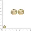 Image de Perle en verre transparente Magic Flair - Vanille - Ø 12 mm