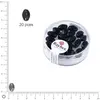 Image de Olive Renaissance - Noir - 9 x 6 mm
