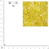Image de Miyuki Delicas 11/0 transparent rainbow - Jaune lumineux DB0053 - 8 g