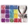 Image de Boîte de perles assorties 170 g + Pince