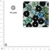 Image de Rondelles facettées dépolies - Onyx - 6 x 3 mm x 40 pces