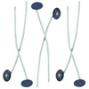 Image de Mèche à bougie cirées 15 cm 6 pcs