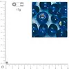 Image de Mini-rocailles intérieur argenté - Bleu foncé - Ø 2 mm x 17 g