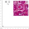 Image de Mini-rocailles intérieur argenté - Rose foncé - Ø 2 mm x 17 g